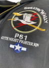 Hoodie femme "P-61 Sweatin'Wally - serial n°25623" | Barnstormer