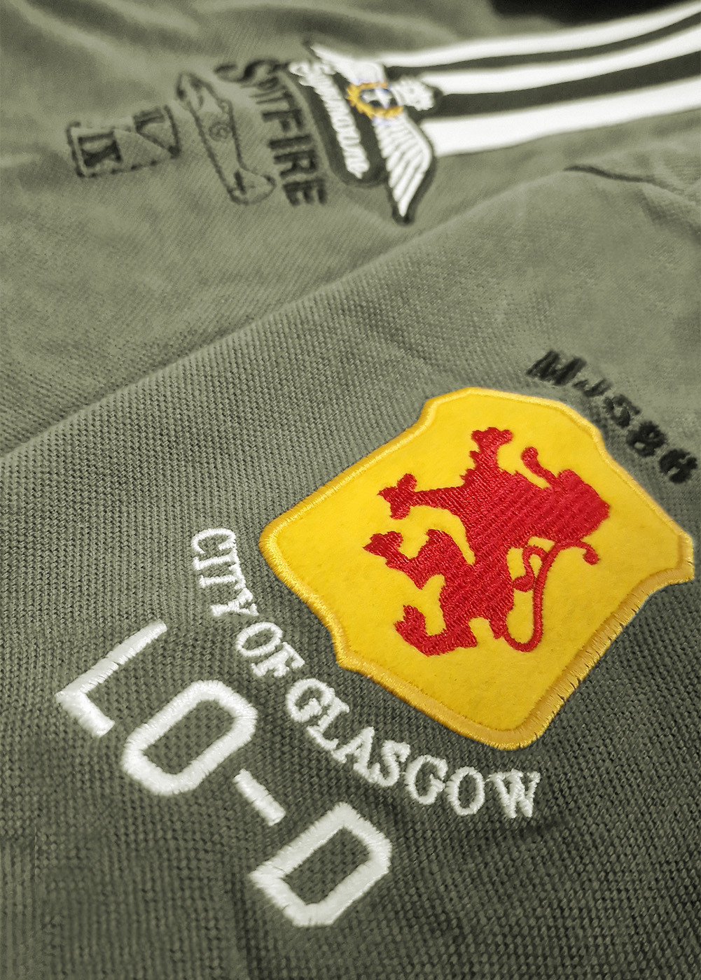 "Spitfire - Pierre Clostermann" polo | Barnstormer