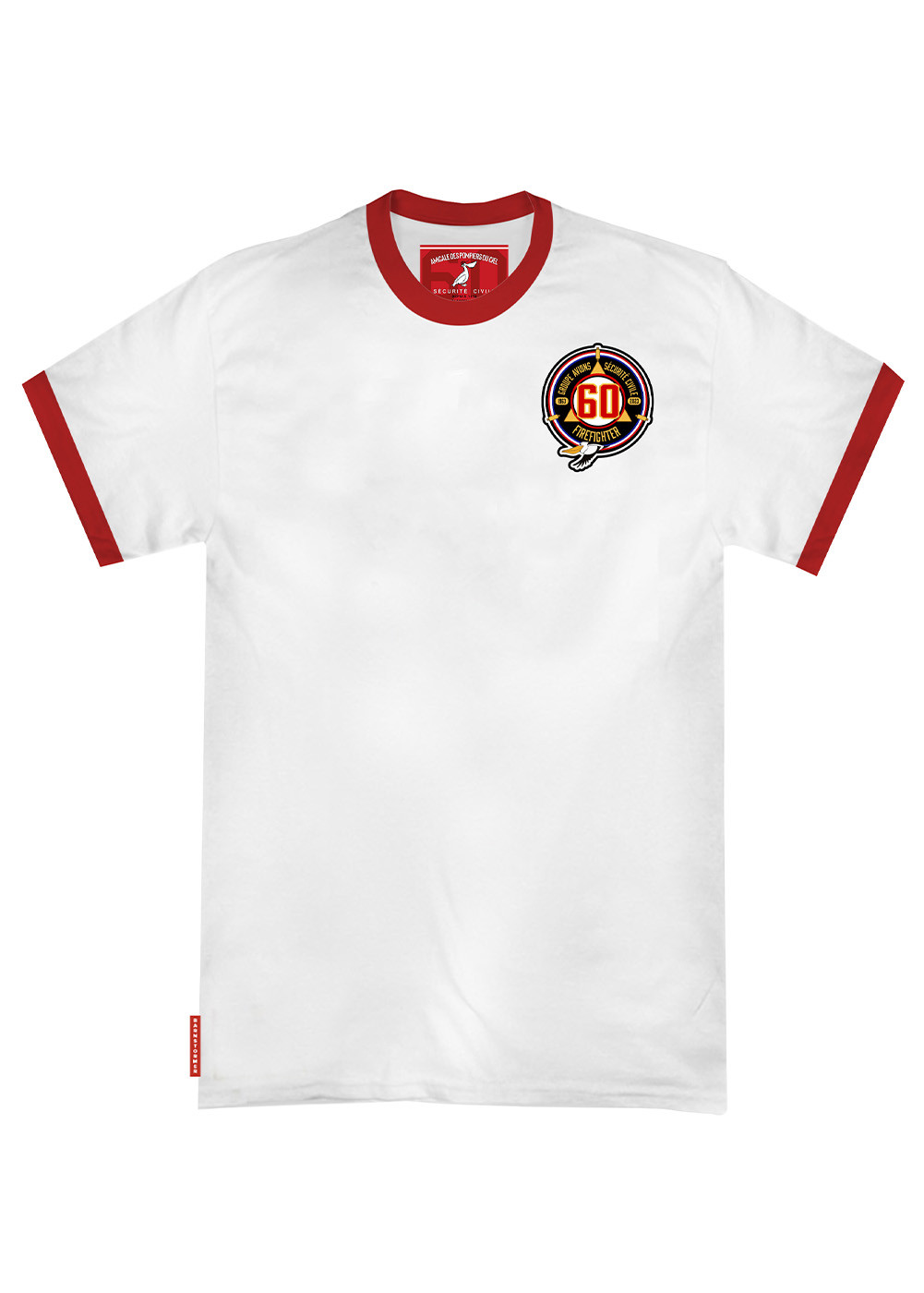 T-SHIRT FIREFIGHTER AMICALES DES POMPIERS DU CIEL