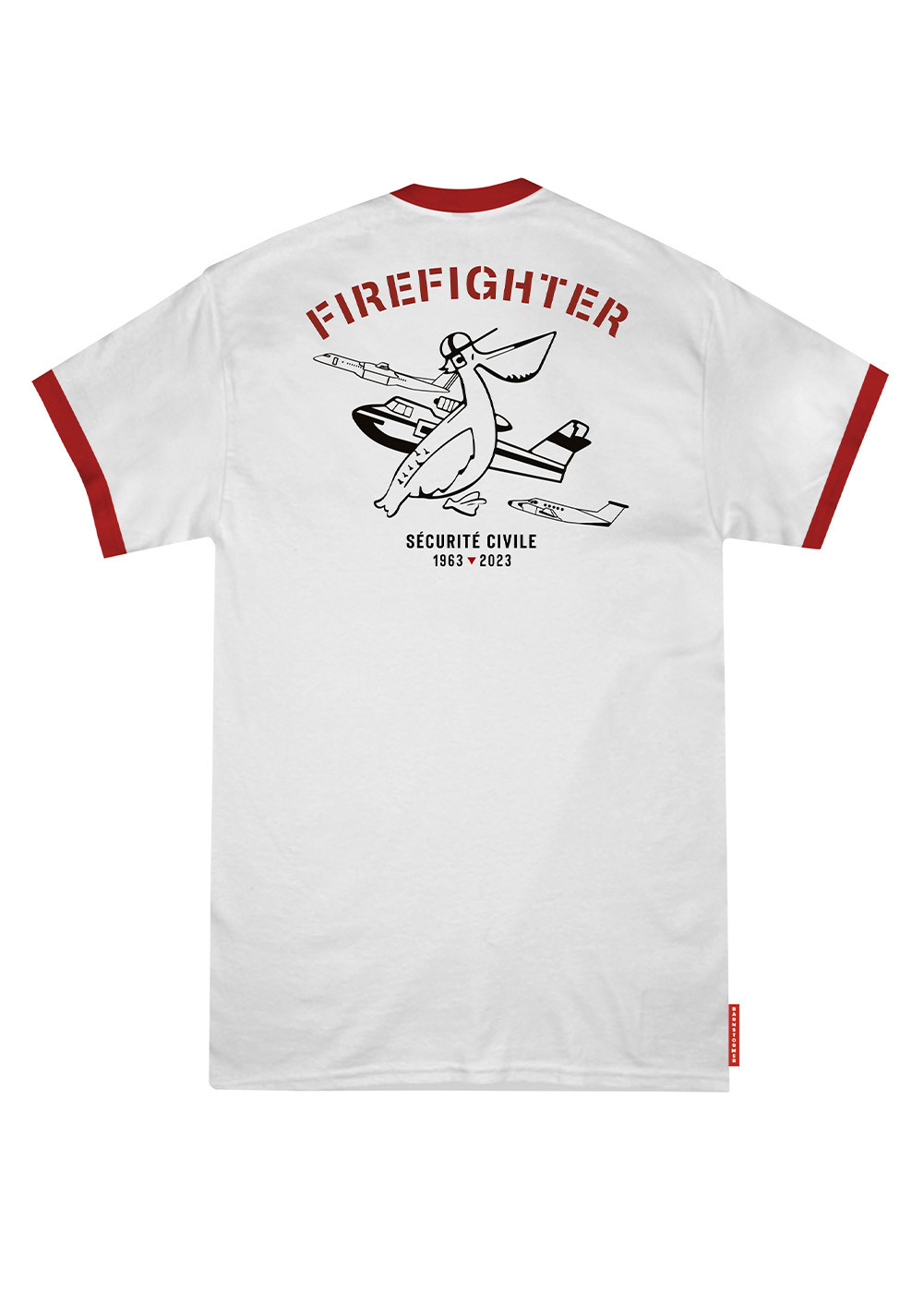 T-SHIRT FIREFIGHTER AMICALES DES POMPIERS DU CIEL