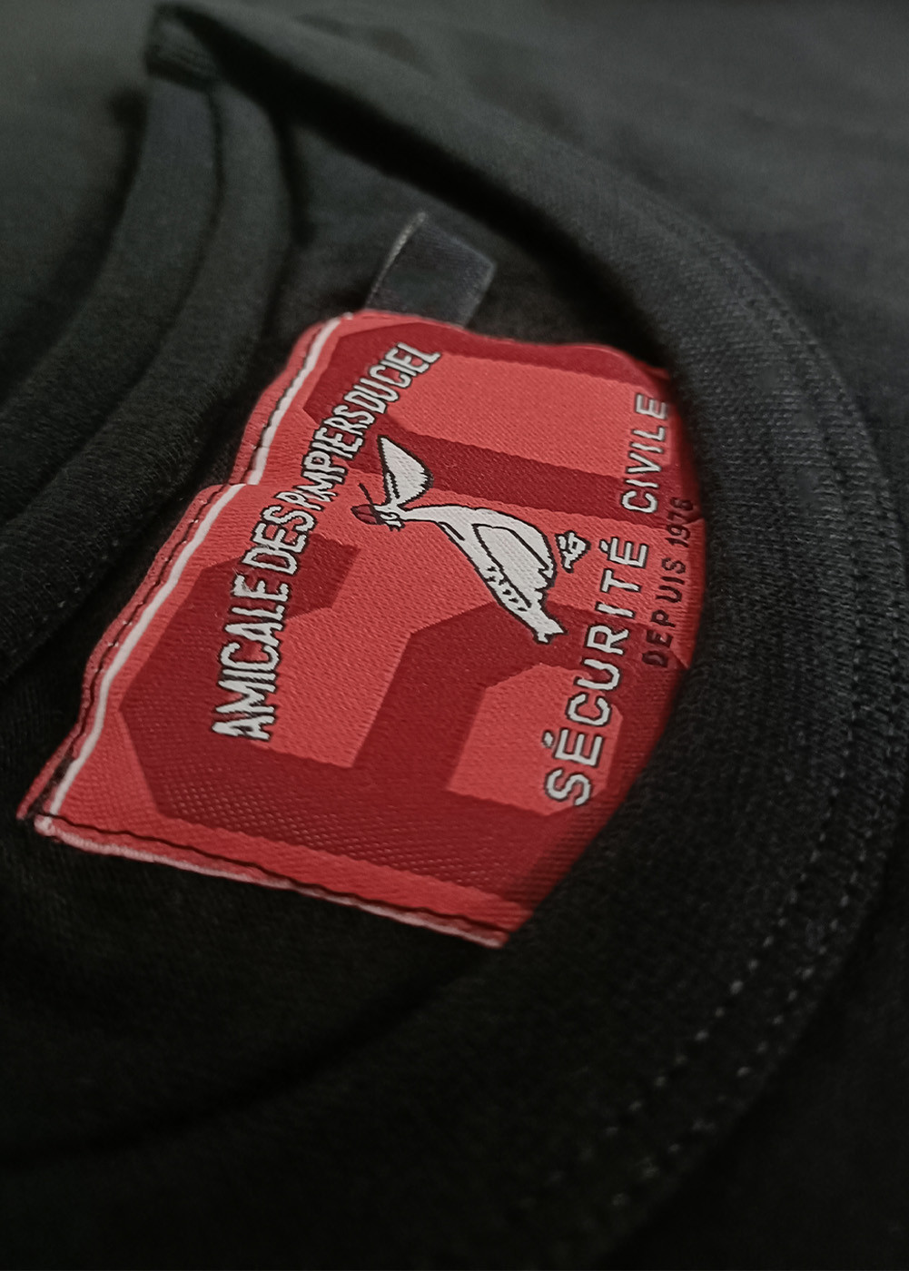 T-SHIRT DASH-8 AMICALES DES POMPIERS DU CIEL