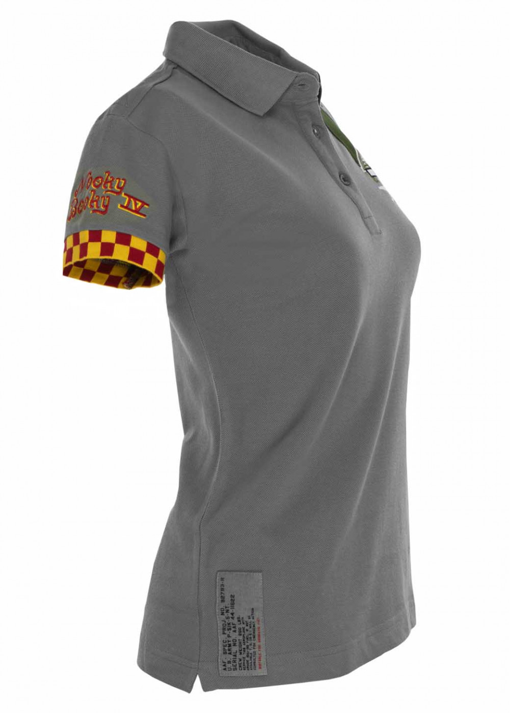Polo femme Mustang P51 "Nooky Booky IV" | Barnstormer