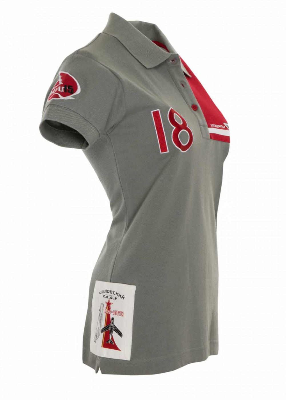 "MIG 15UTI - Red 18" women's polo | Barnstormer