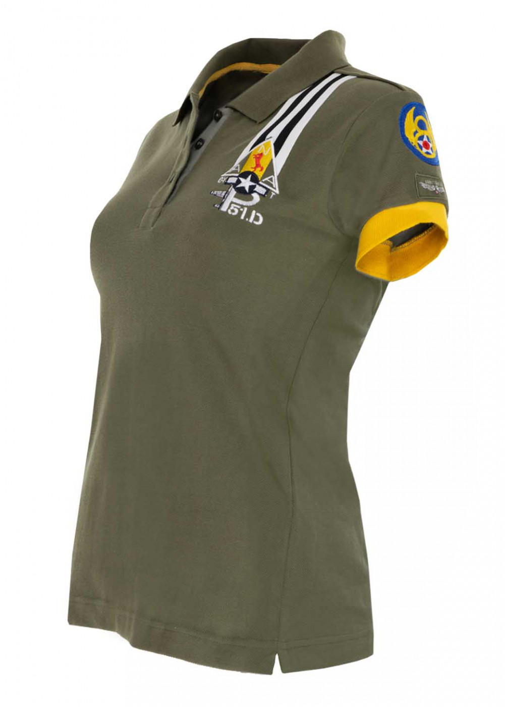 Polo femme Mustang P51 "Cape Cod Express" - D-Day | Barnstormer