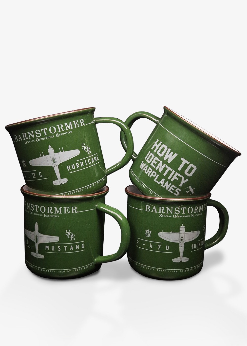 Tasse "P-47D Thunderbolt" - How to identify warplanes | Barnstormer