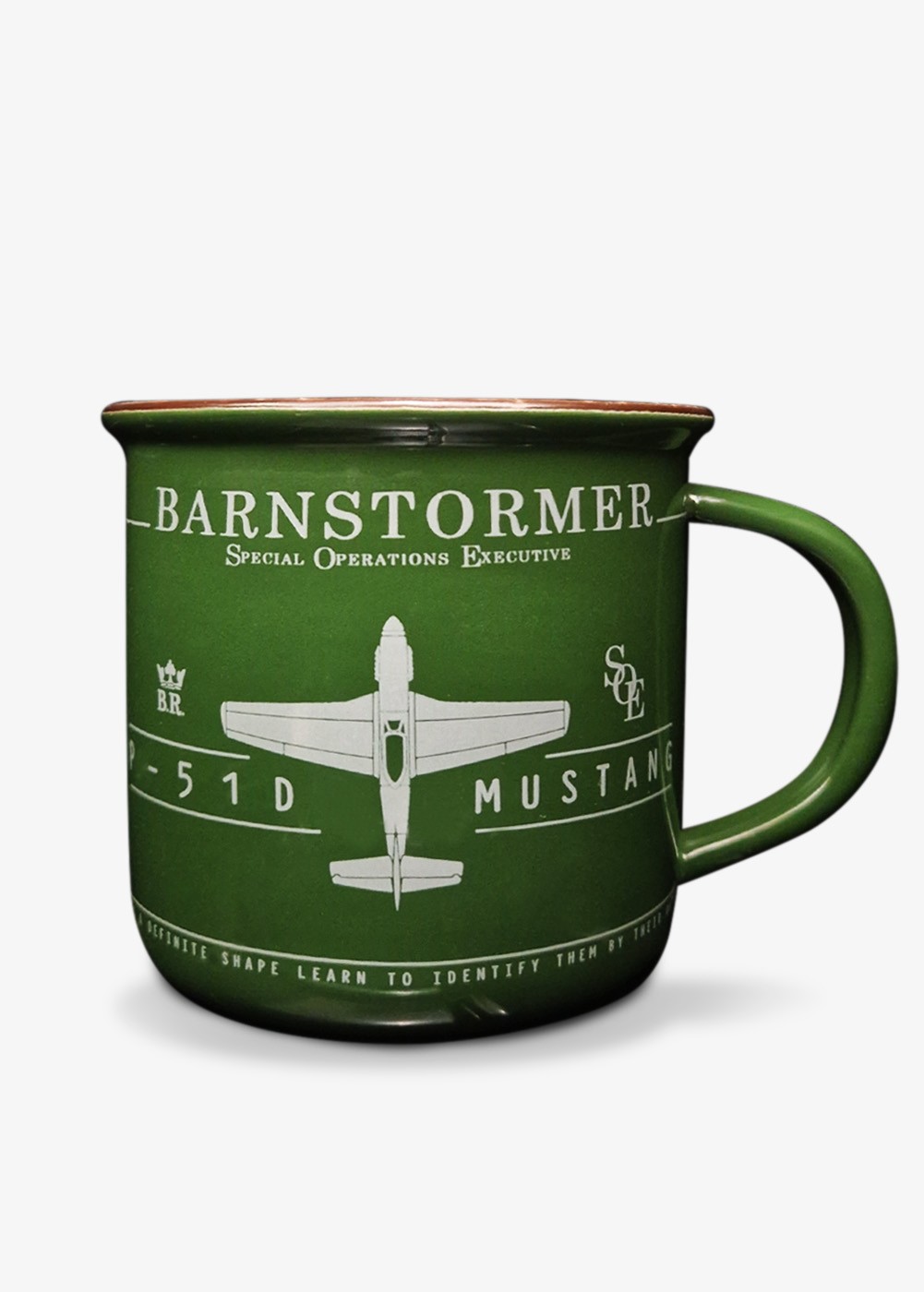 Tasse "P-51D Mustang" - How to identify warplanes | Barnstormer