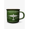 Set of 4 mugs - How to identify warplanes | Barnstormer