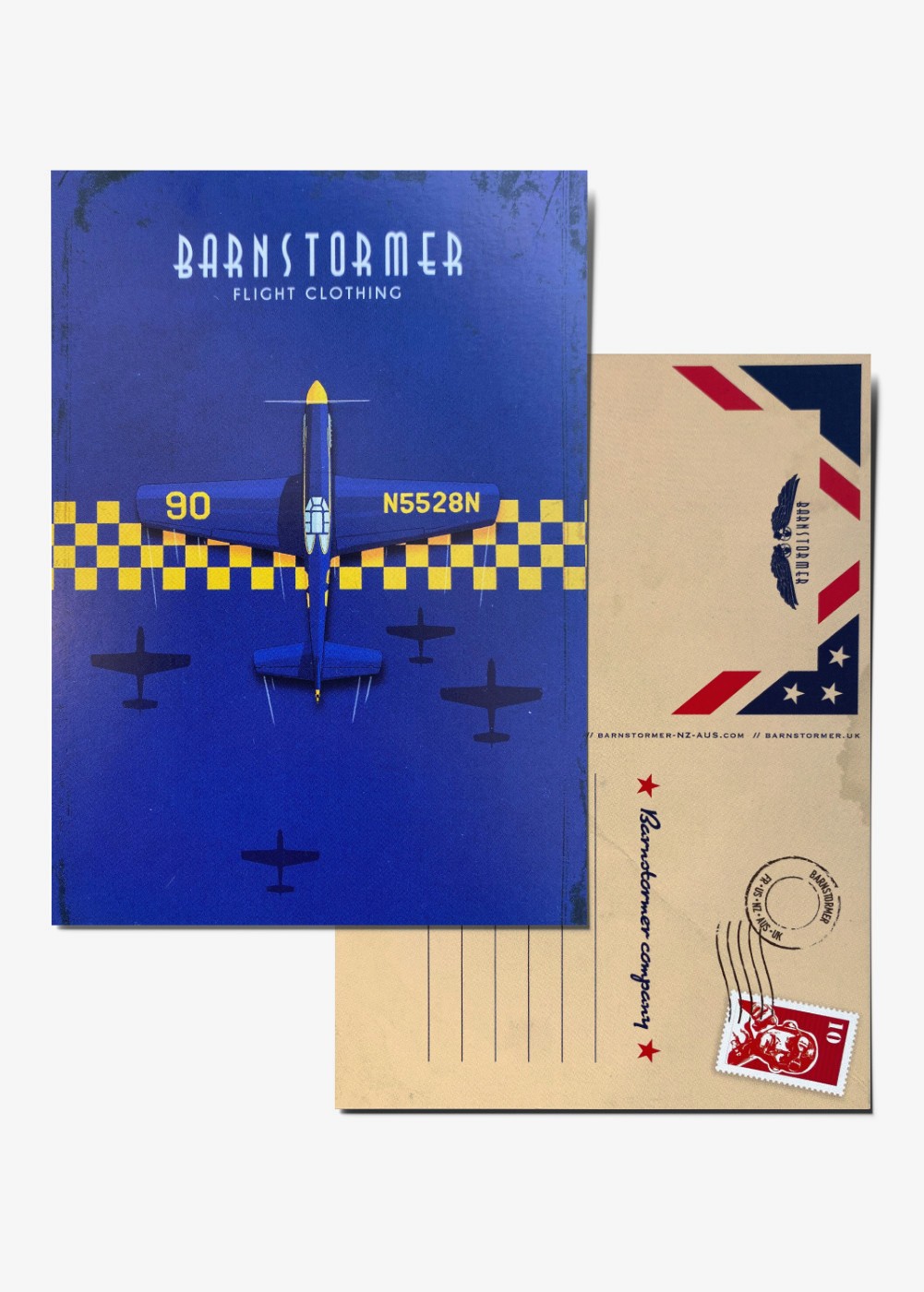 "Thunderbird" postcard | Barnstormer