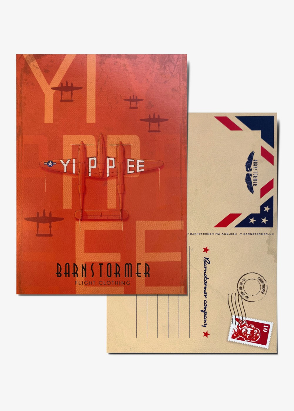 Carte postale "YIPPEE" | Barnstormer