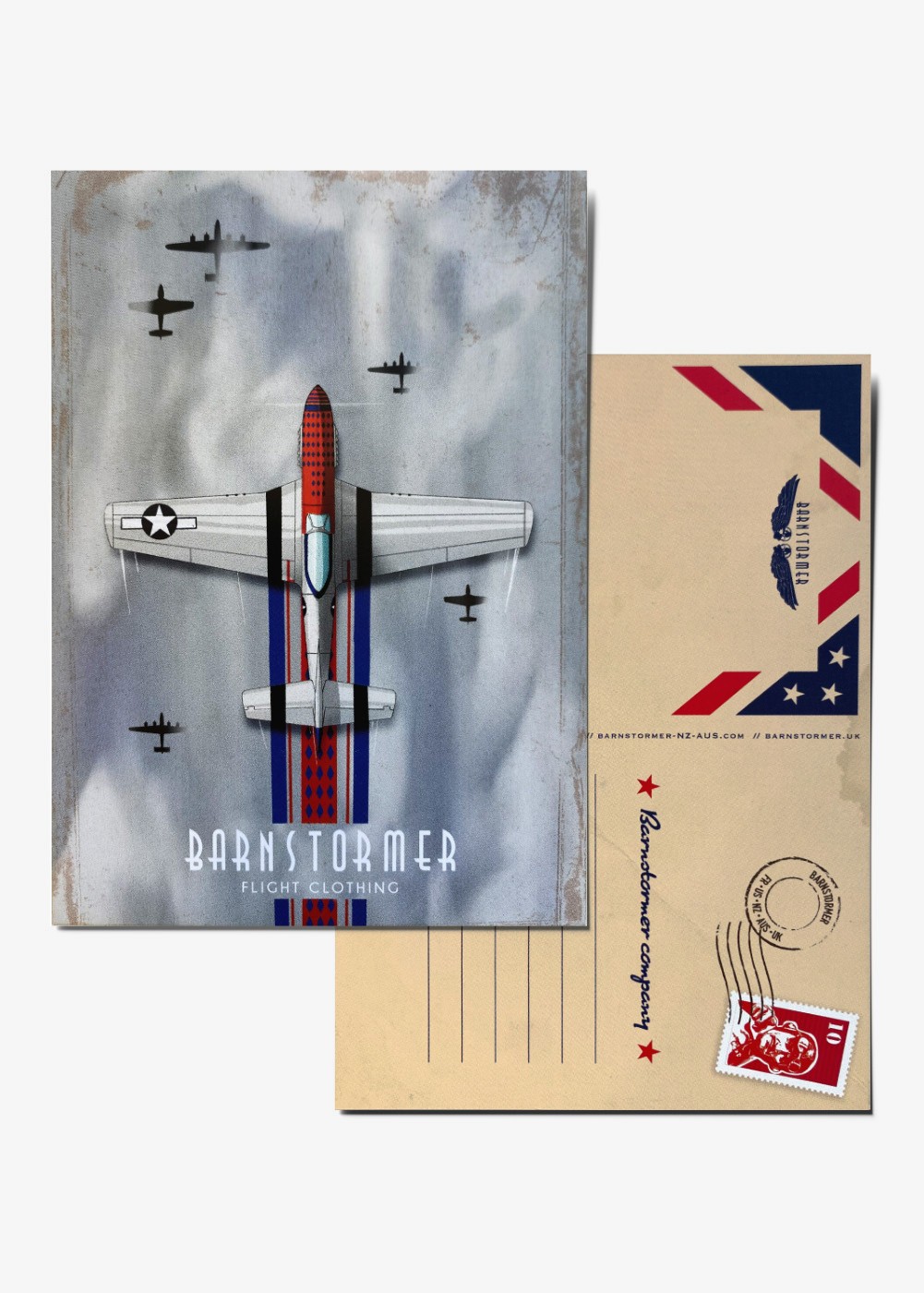 "Jersey Jerk" postcard | Barnstormer
