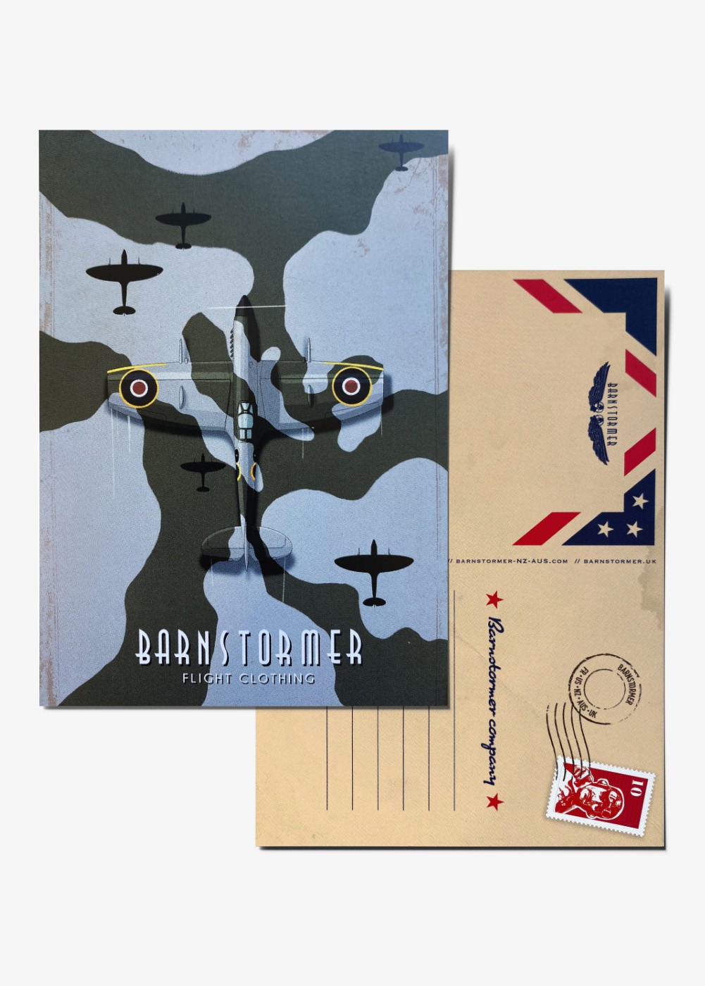 Carte postale "Spitfire"| Barnstormer