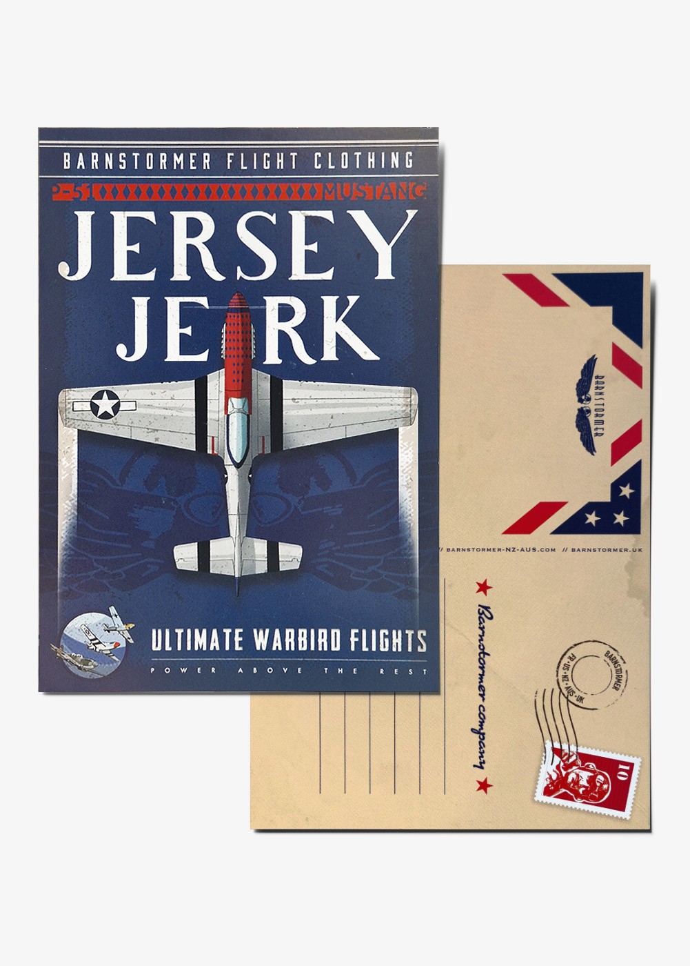 "Jersey Jerk" postcard