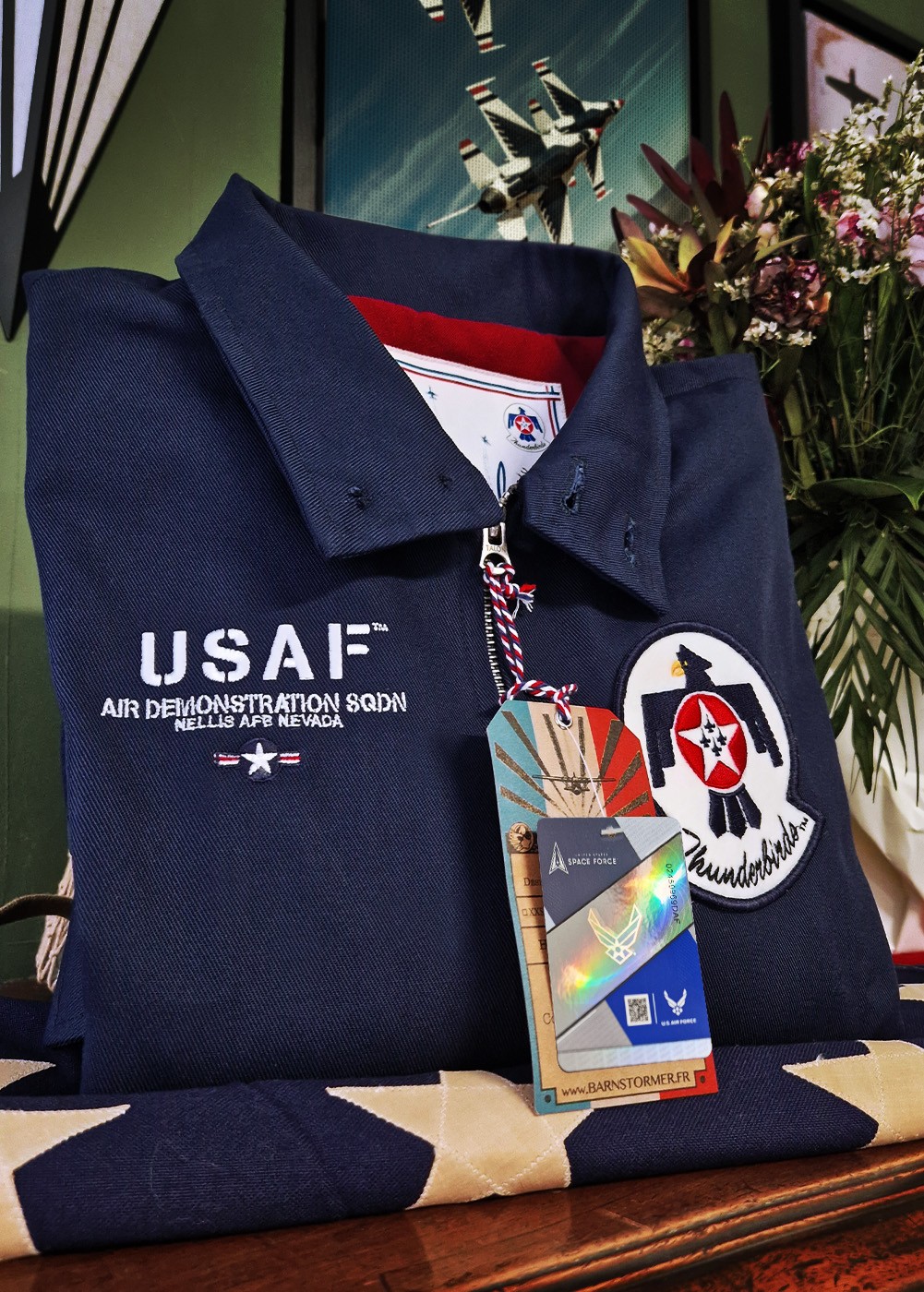Blouson "Thunderbirds" - Officiel USAF | Barnstormer