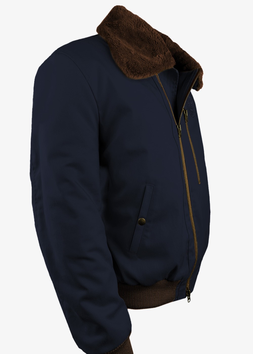 "Stearman Wichita" jacket - Navy | Barnstormer