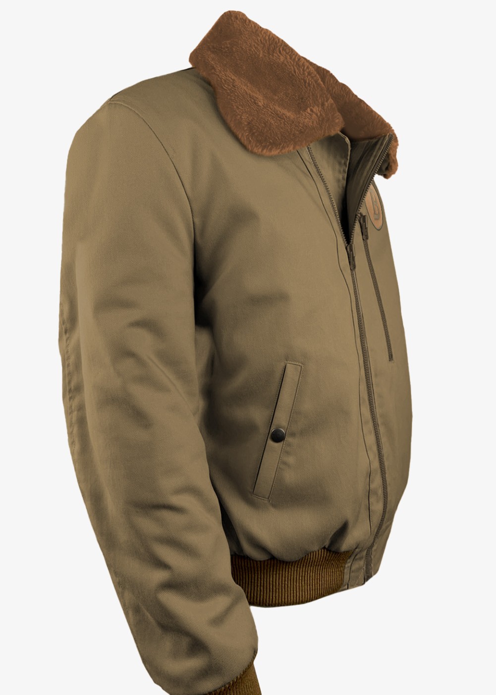 Blouson Stearman "Wichita" Beige - BARNSTORMER