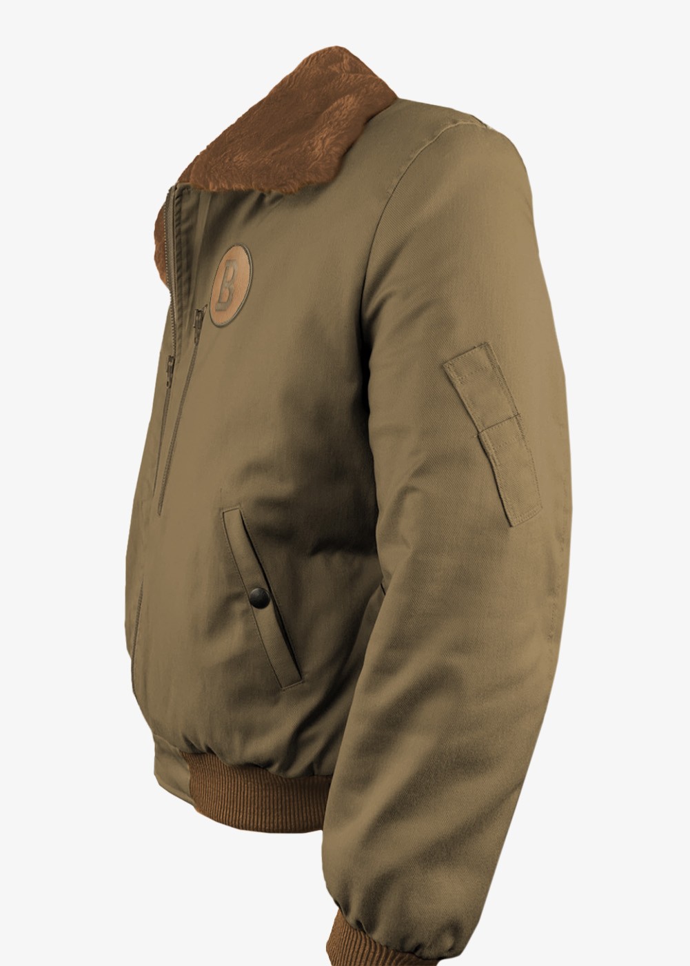 Blouson Stearman "Wichita" Beige - BARNSTORMER