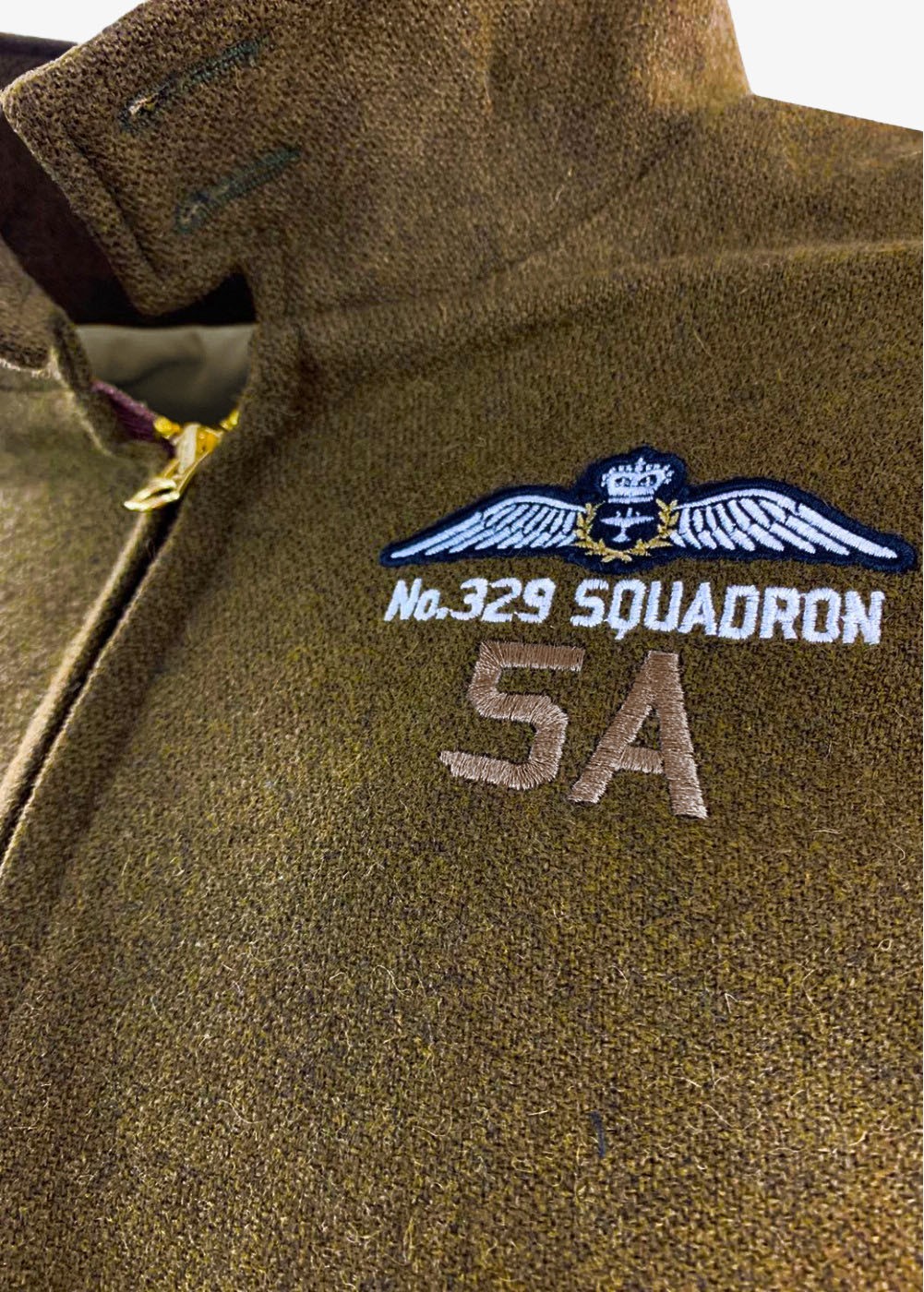 "Spitfire Mk.IX - R.Lombaert" jacket | Barnstormer