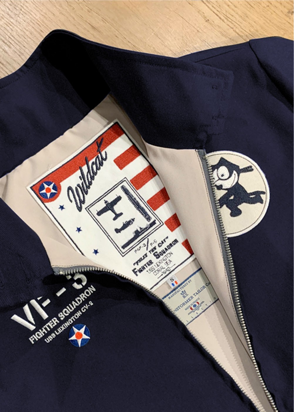 "F4F-3 Wildcat" jacket | Barnstormer