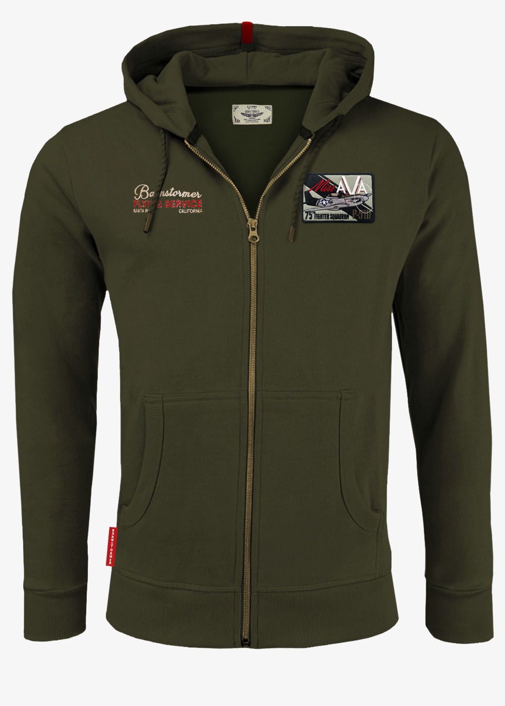 Hoodie "Miss AVA P-51D Mustang" - Barnstormer