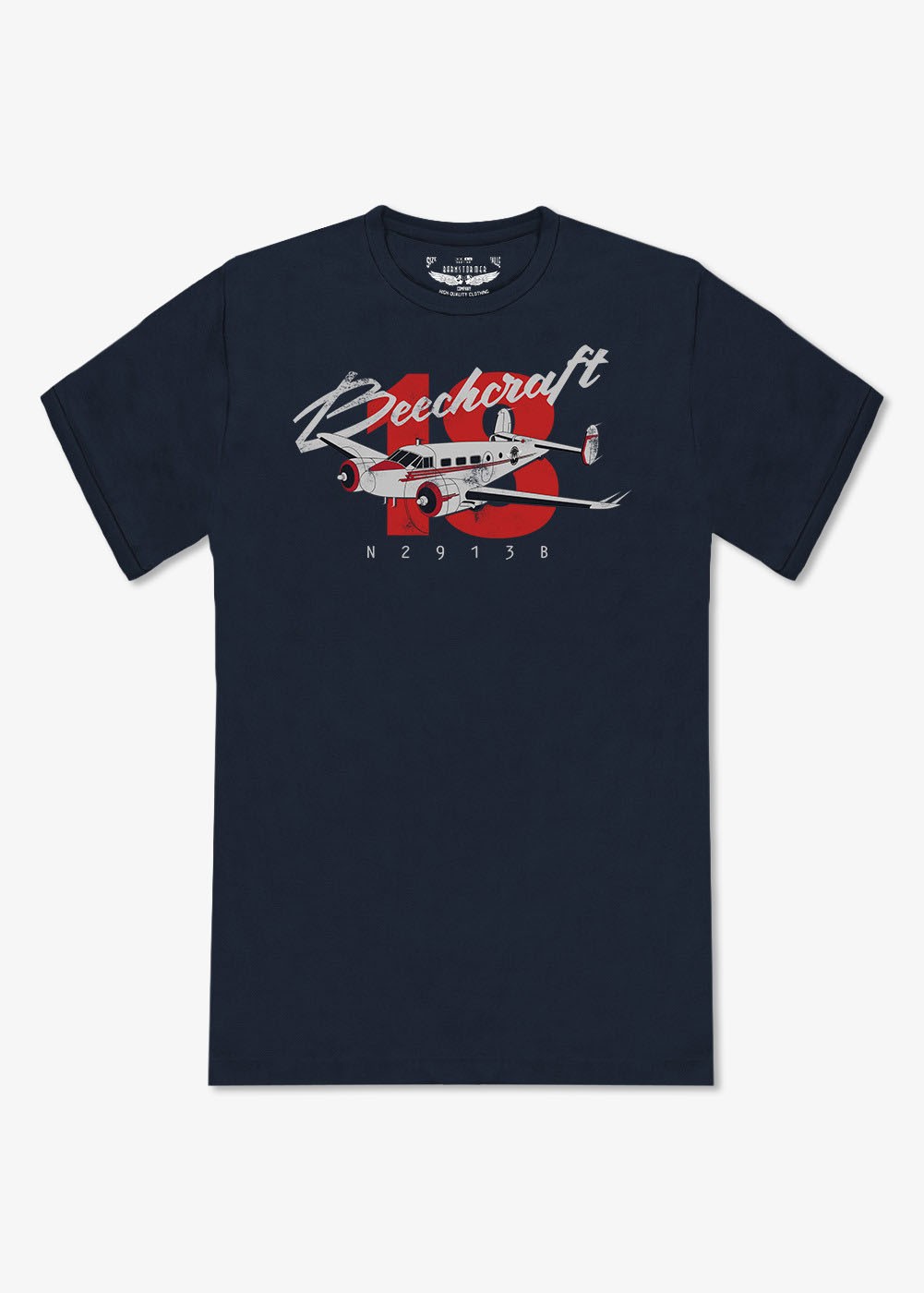 T-shirt "Beechcraft 18" | Barnstormer
