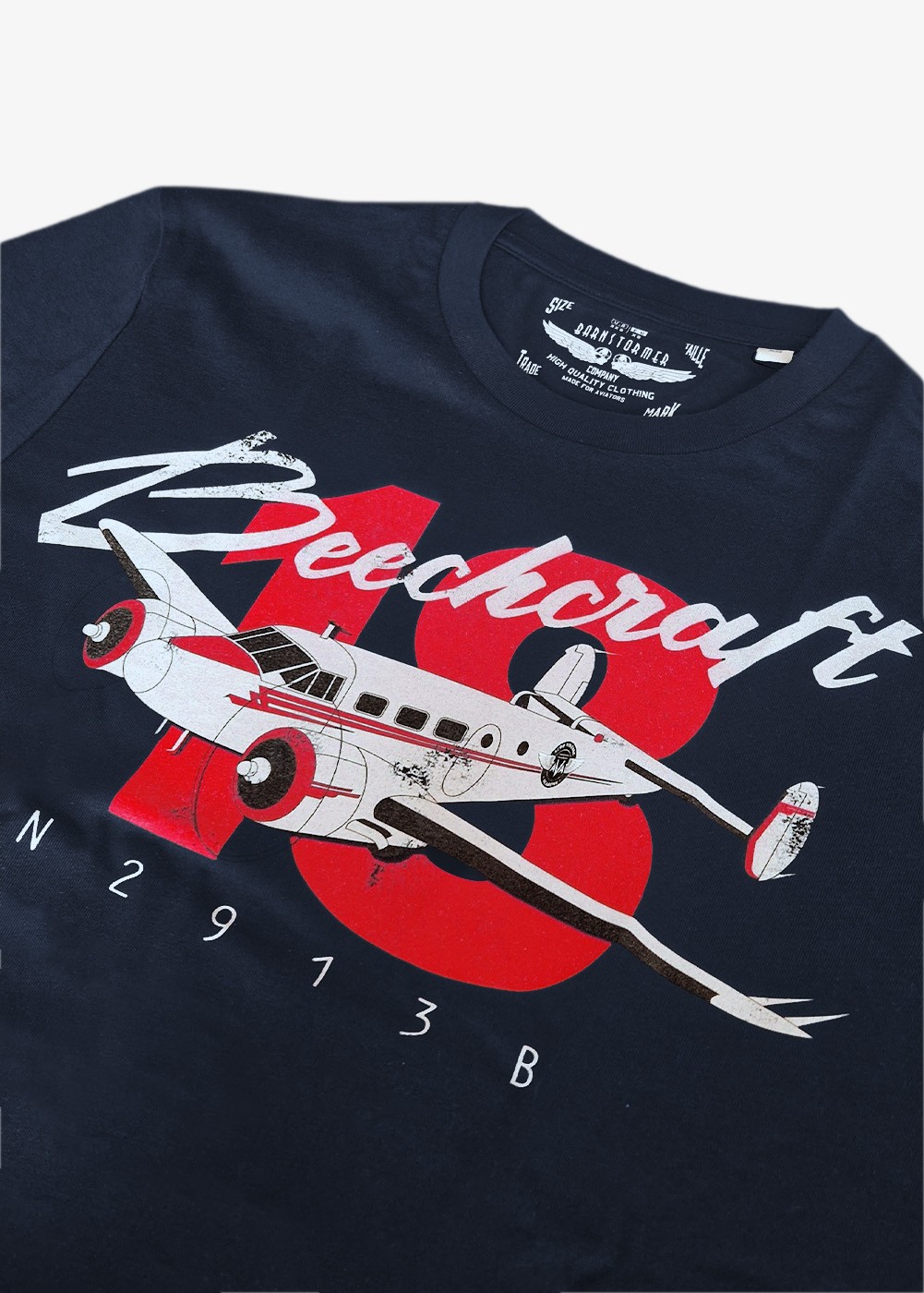 "Beechcraft 18" T-shirt | Barnstormer