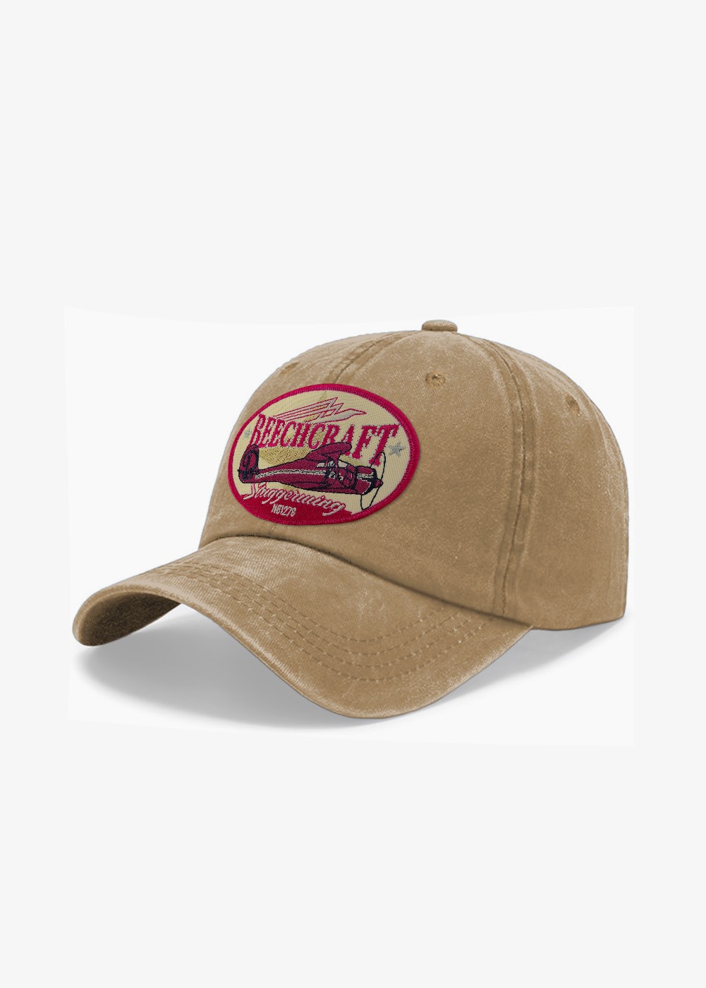 Casquette vintage "Beech Staggerwing" | Barnstormer