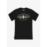 T-shirt femme "The Candy Bomber" Noir - Noël 2024 | Barnstormer