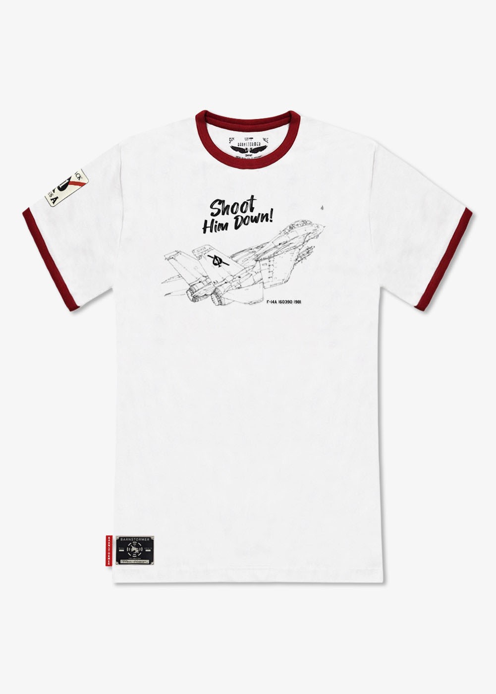 "Shoot him down!" women's T-shirt | Barnstormer