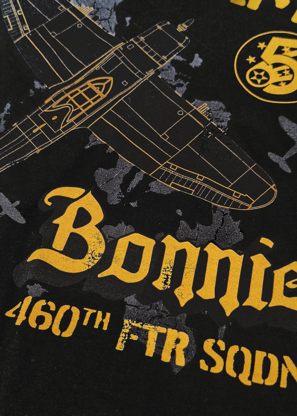 "Black Rams P-47" T-shirt | Barnstormer