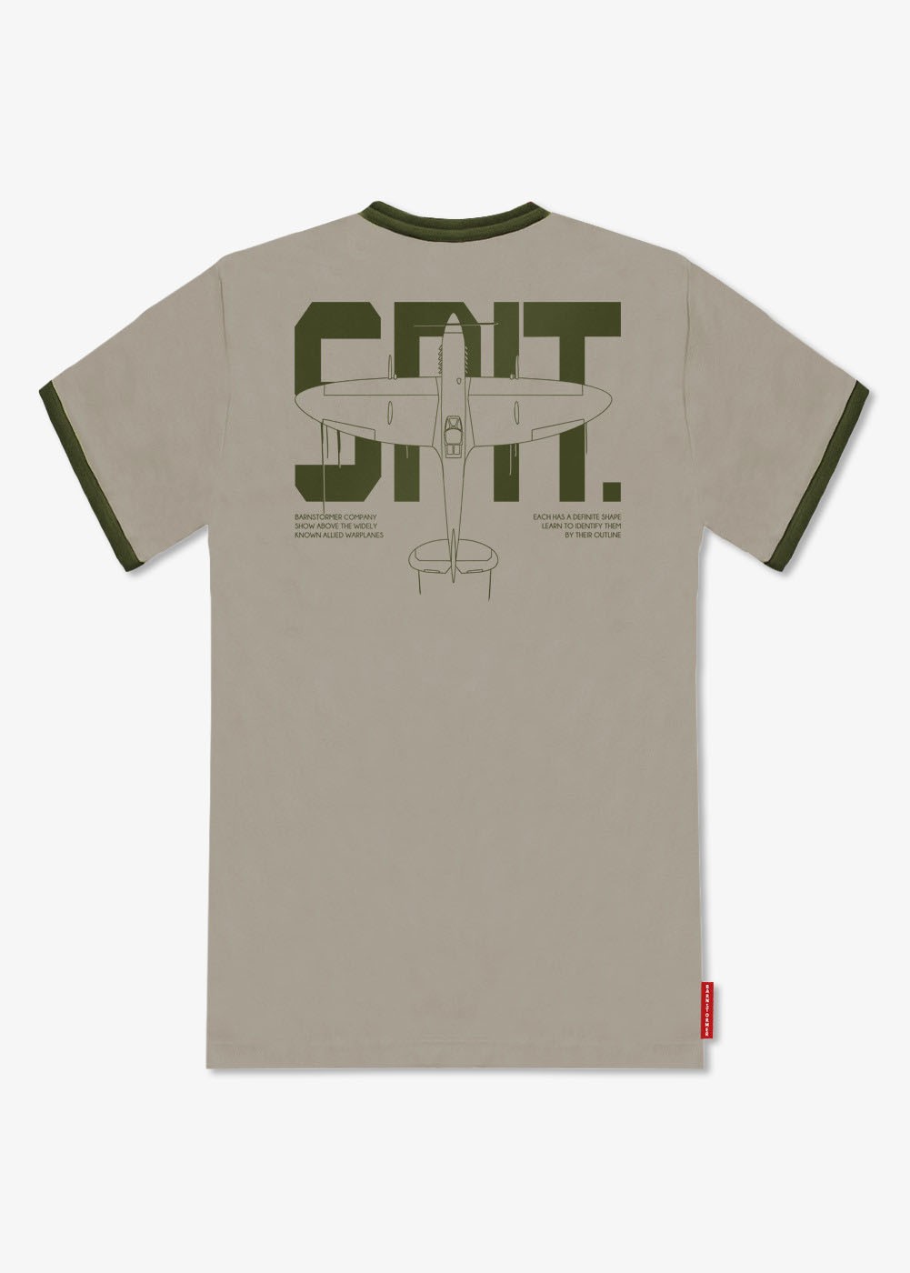 T-shirt SPITFIRE Identification - Barnstormer
