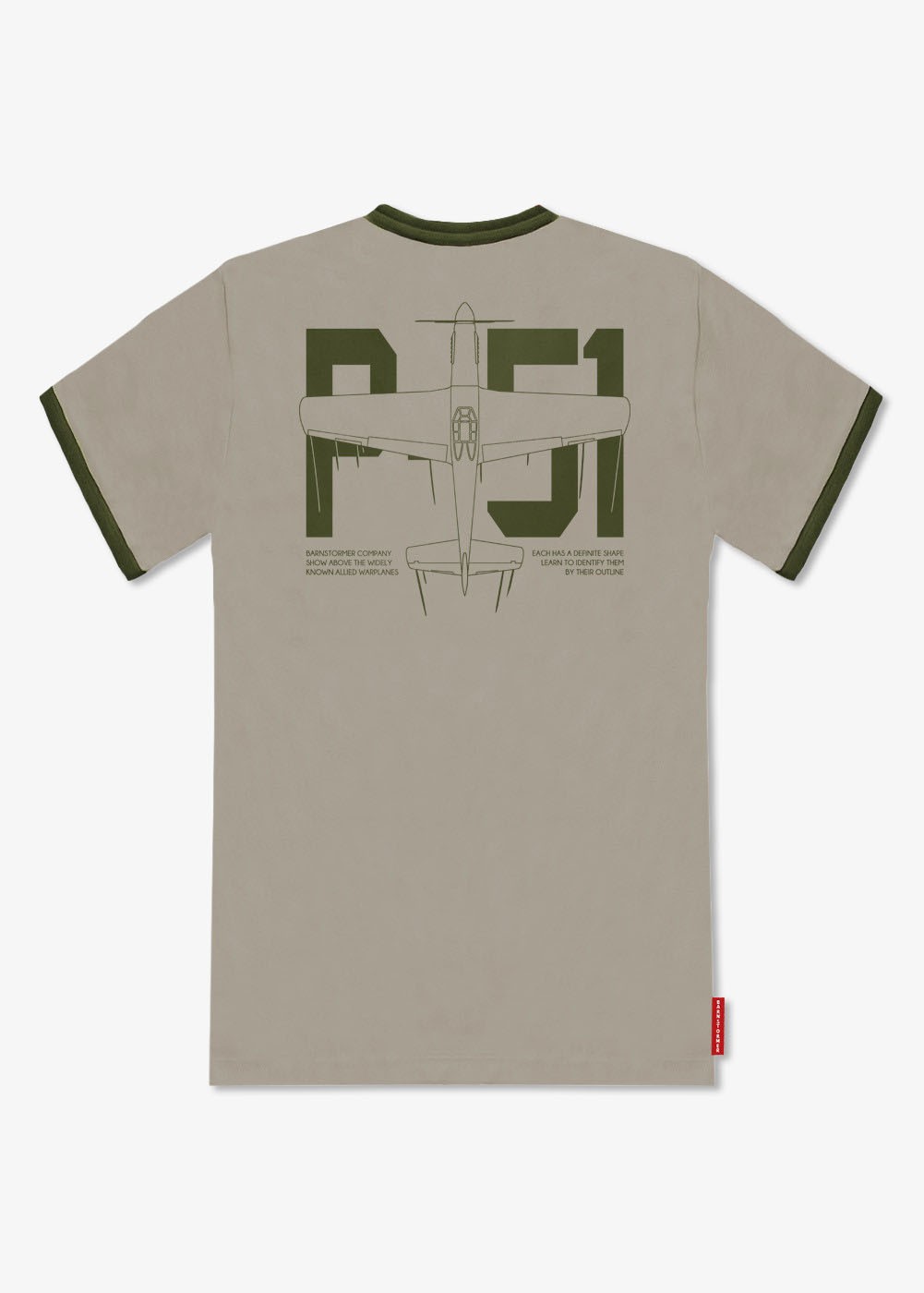 "P-51" T-shirt | Barnstormer