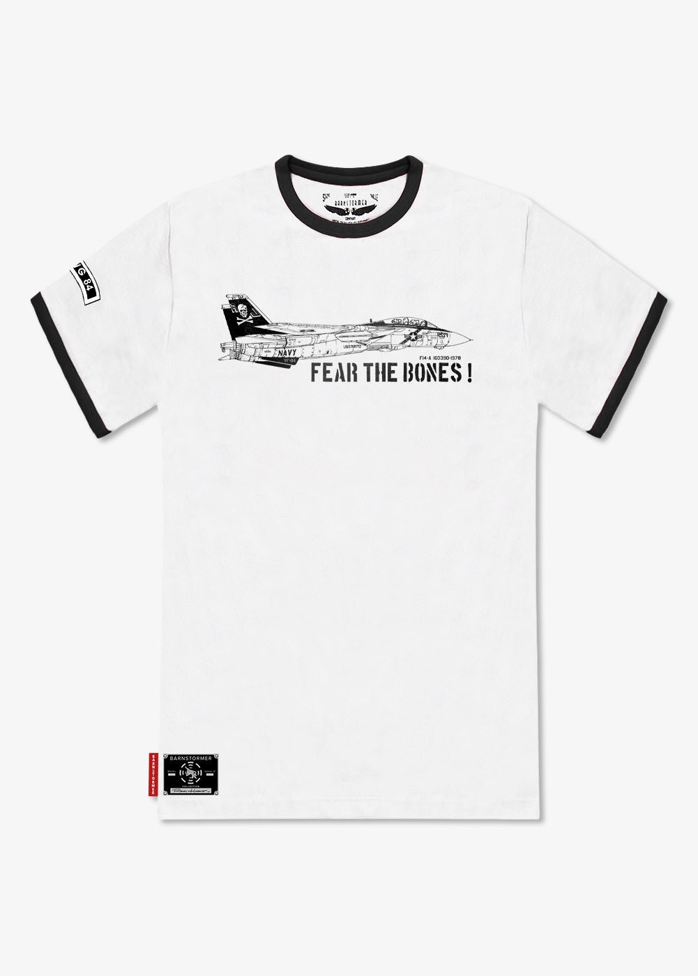 "Fear the bones !" T-shirt - Romain Hugault collection | Barnstormer