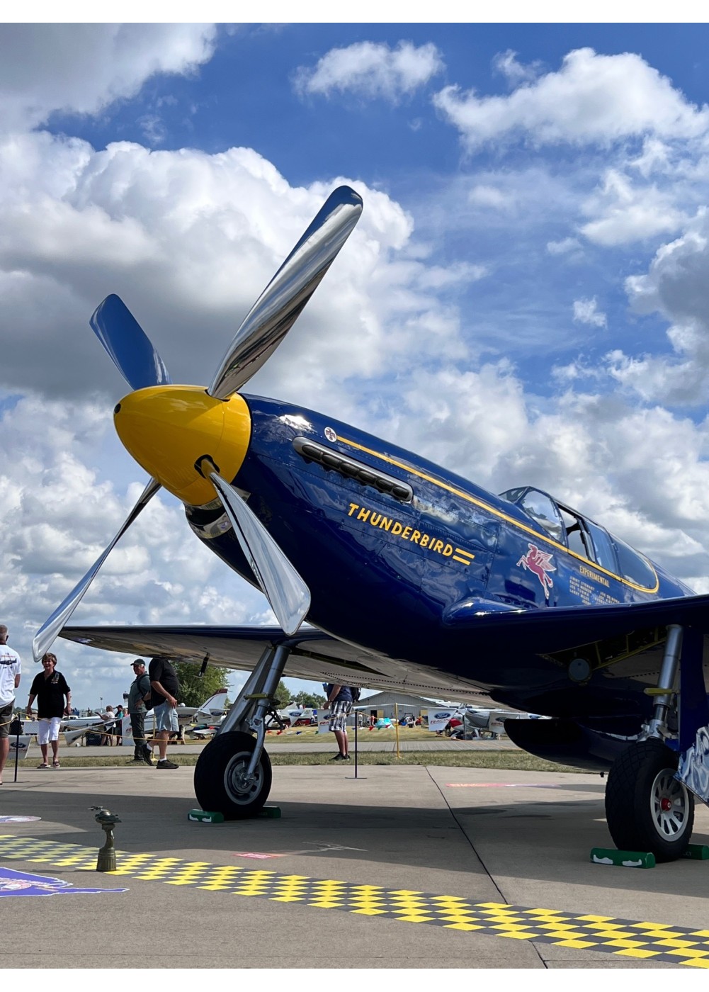"P-51C Thunderbird" T-shirt | Barnstormer