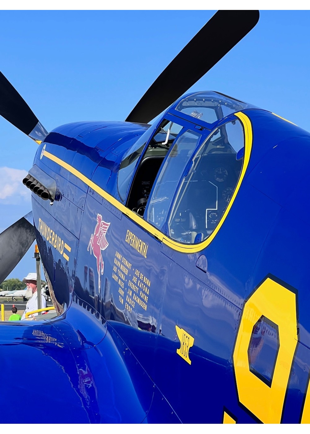 T-shirt P-51C Thunderbird - Barnstormer