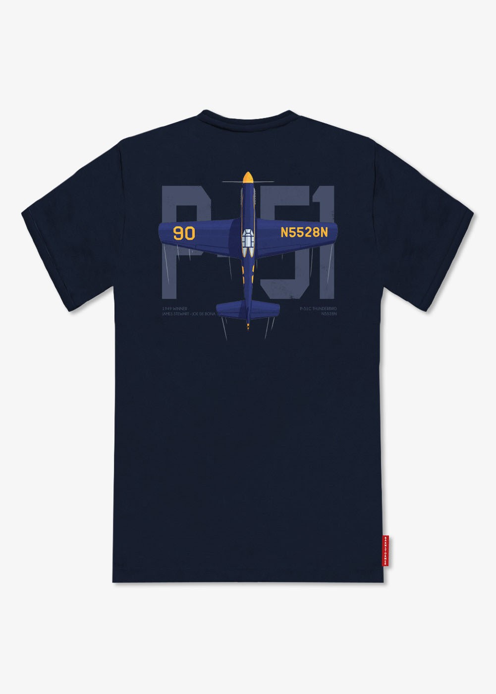 T-shirt P-51C Thunderbird - Barnstormer