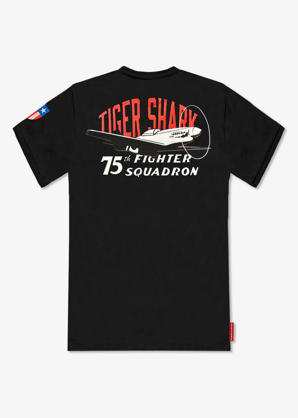 T-shirt Tiger Shark P-51 - Barnstormer
