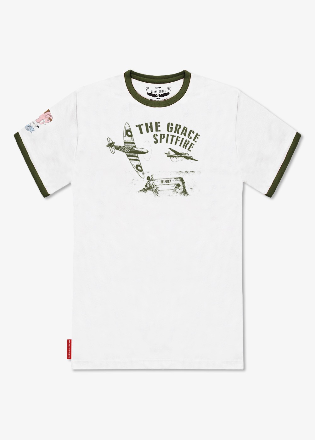 T-shirt "The Grace Spitfire" - DDAY - Made by Barnstormer