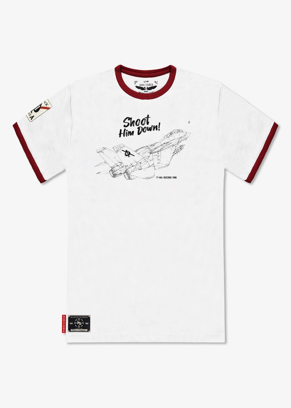 "Shoot him down!" T-shirt | Barnstormer