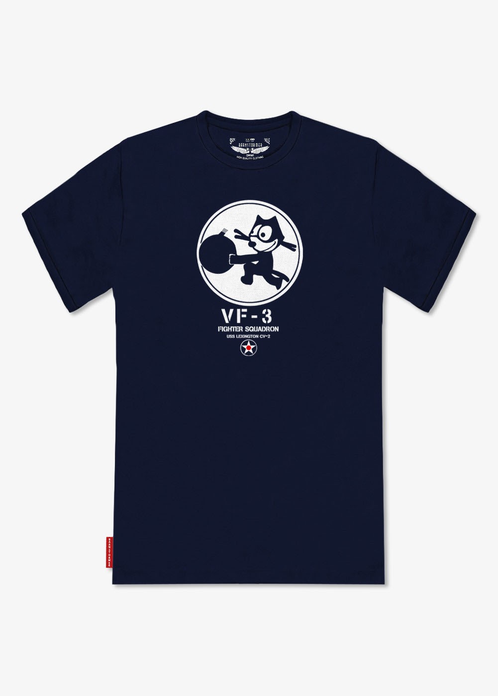 T-shirt "VF-3 USS Lexington CV-2" - Marine | Barnstormer