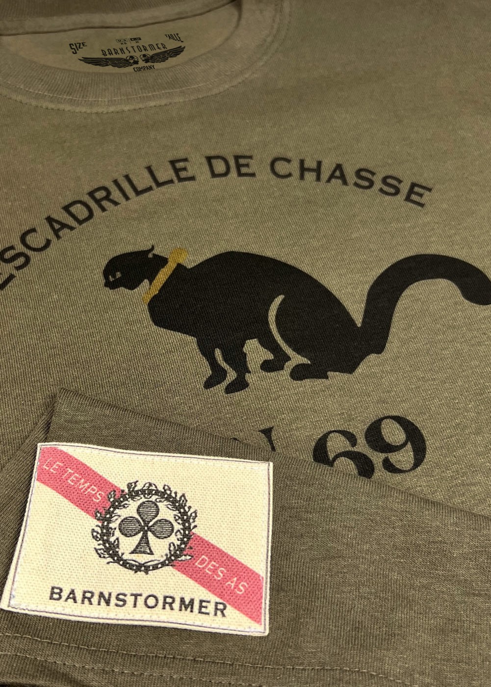 T-shirt "Le temps des As - Georges" | Barnstormer