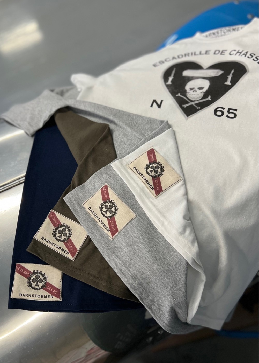 "The Aces - Georges" T-shirt | Barnstormer
