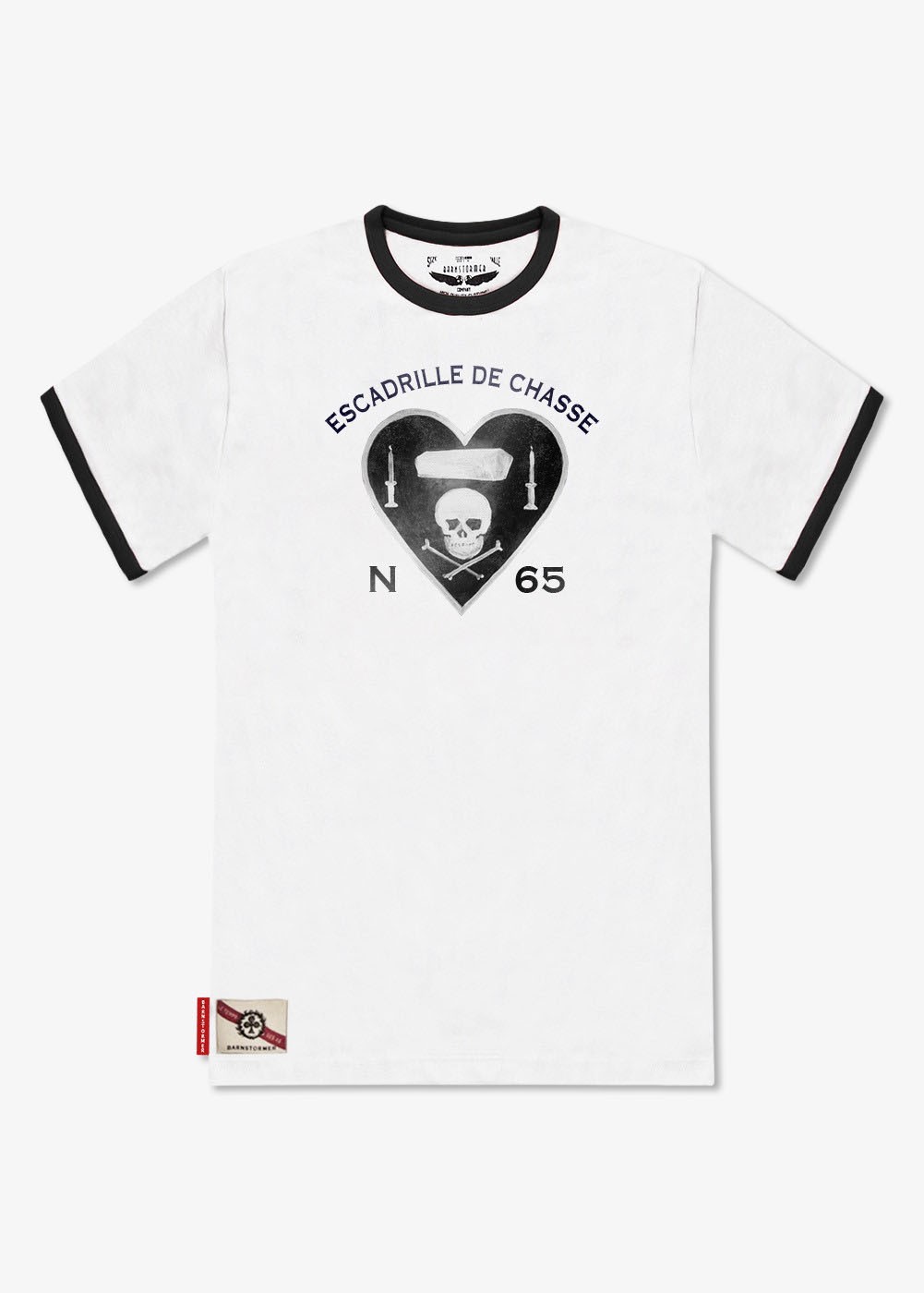 "The Aces - Charles" T-shirt | Barnstormer