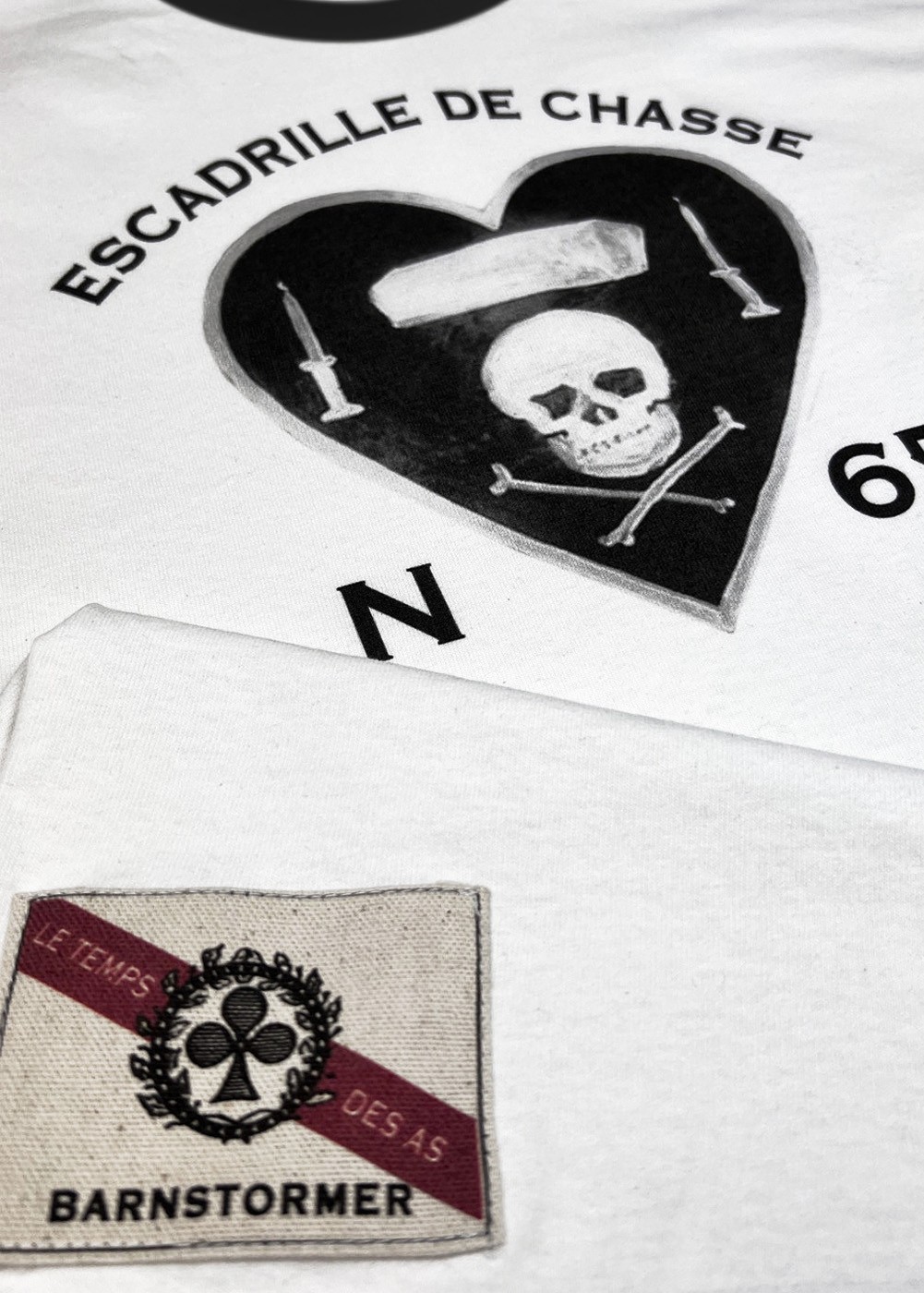 "The Aces - Charles" T-shirt | Barnstormer