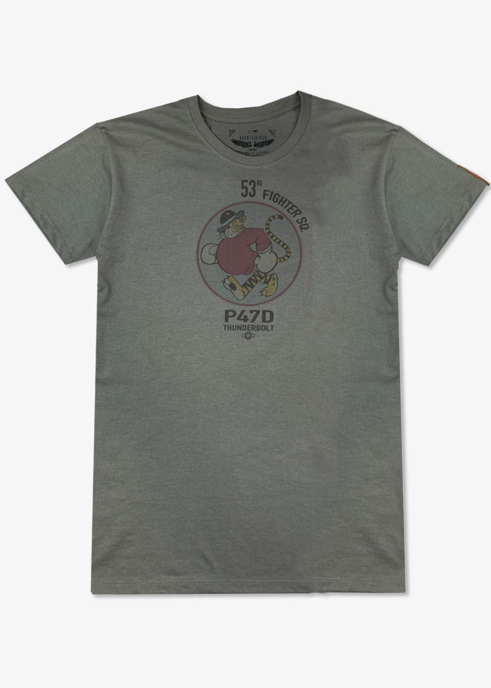 "53rd Fighter SQ - P47D Thunderbolt" T-shirt | Barnstormer