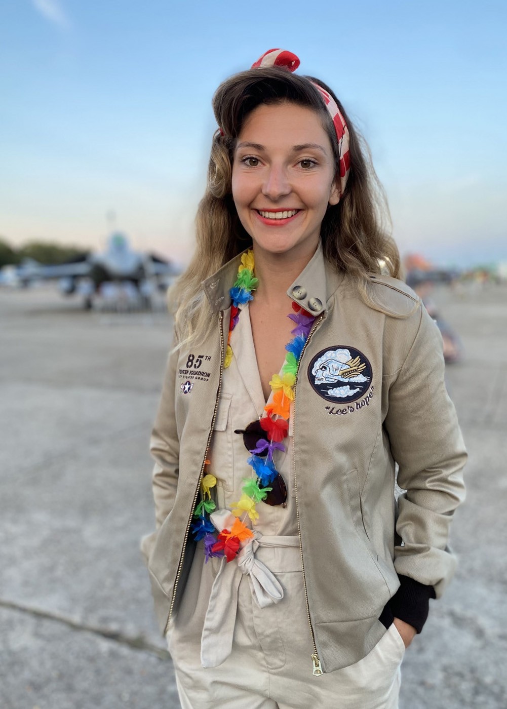 Blouson femme "P-40F Lee's hope" | Barnstormer