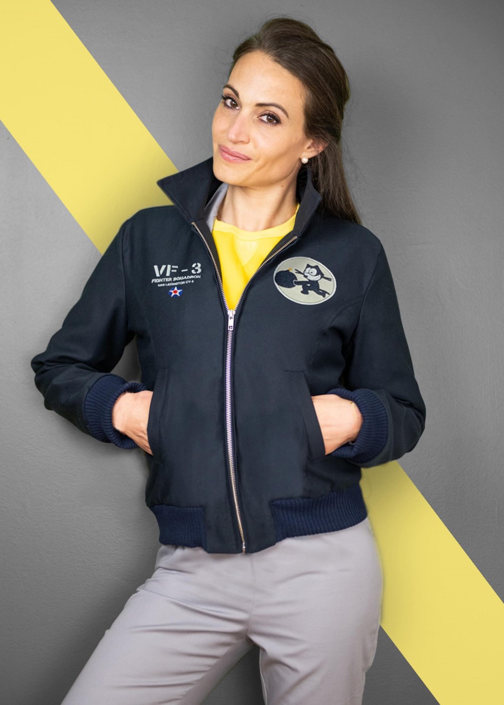 "F4F-3 Wildcat" women's jacket | Barnstormer