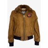 "Amélia Earhart" women's jacket - Brown | Barnstormer