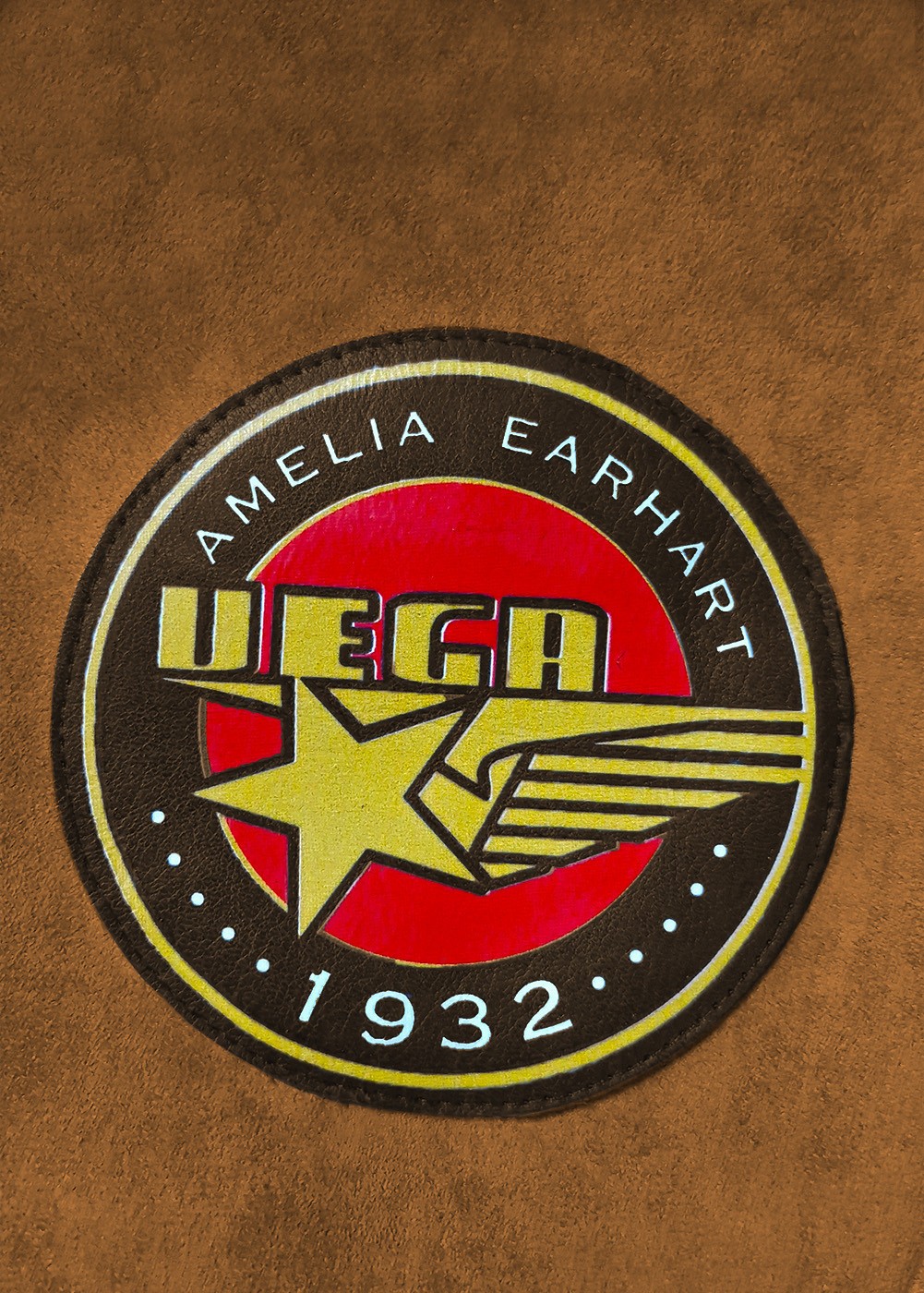 "Amélia Earhart" women's jacket - Brown | Barnstormer