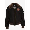 Blouson femme "Amélia Earhart" - Noir | Barnstormer