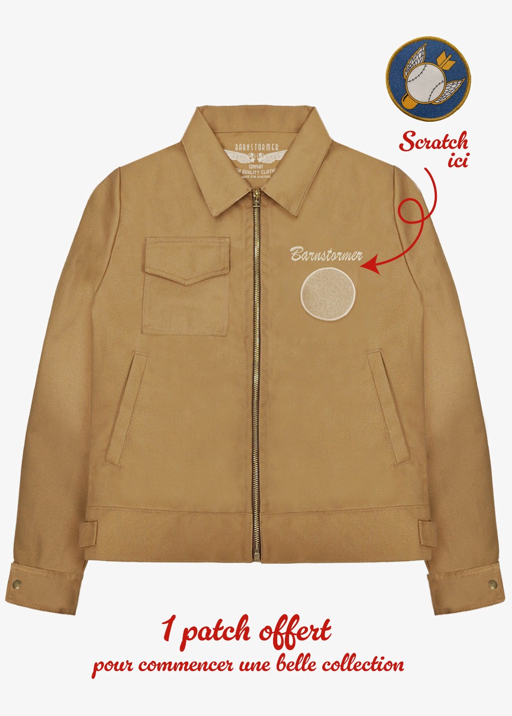Veste femme "Barnstormer" - Beige| Barnstormer